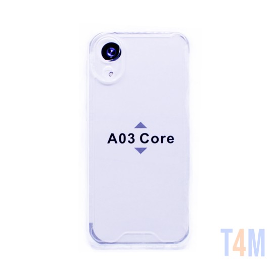 Capa de Silicone para Samsung Galaxy A03 Core Transparente